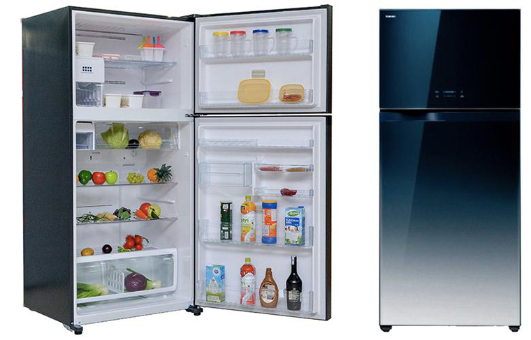 Tủ lạnh Toshiba inverter mang một hiệu suất năng lượng tuyệt vời.